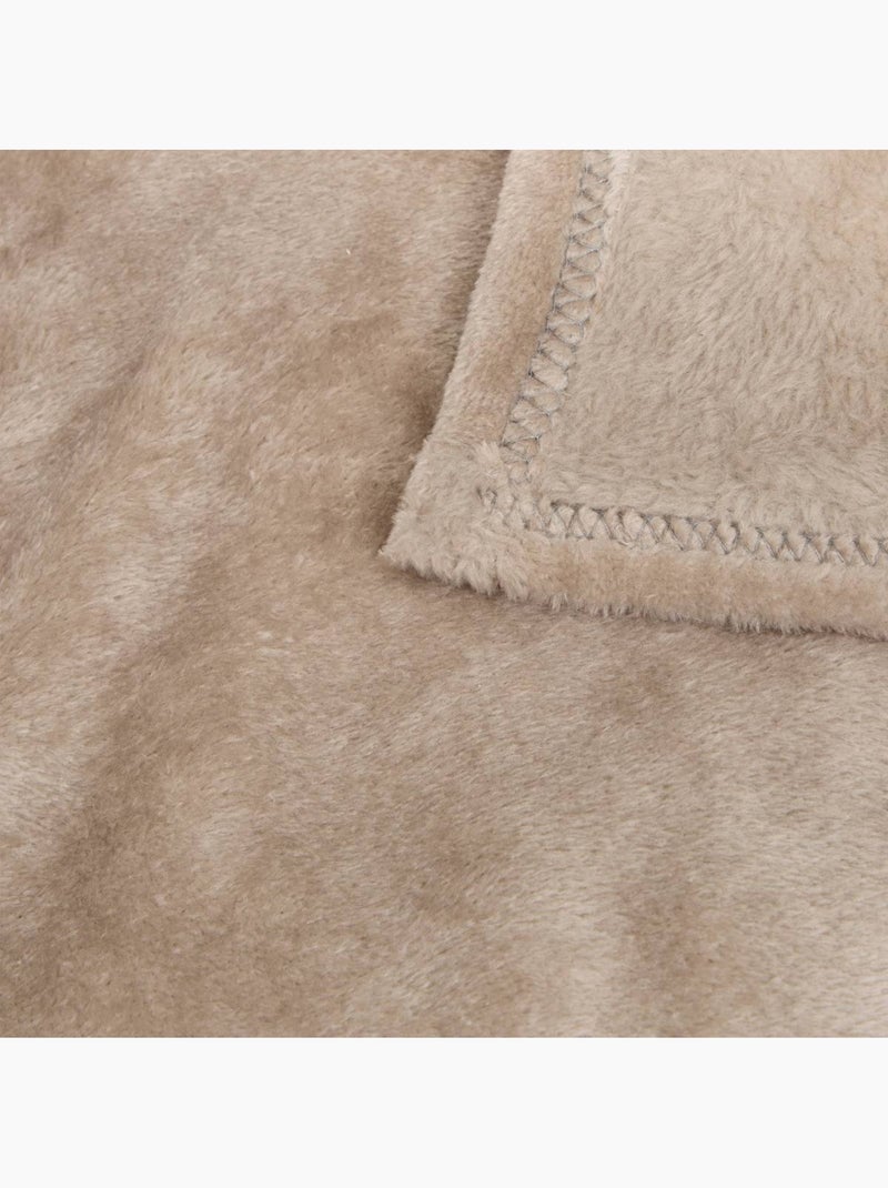 Plaid flanelle uni OLLIS Lin - Kiabi