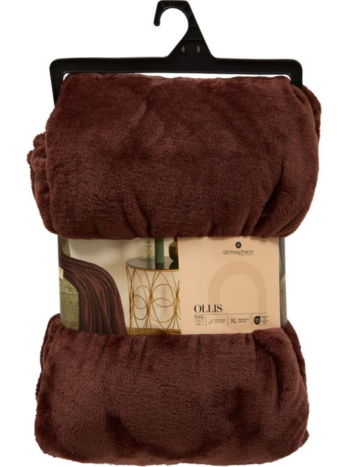 Plaid flanelle uni OLLIS - Kiabi