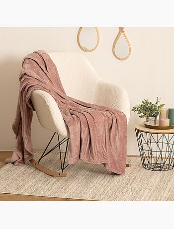 Plaid flanelle uni OLLIS