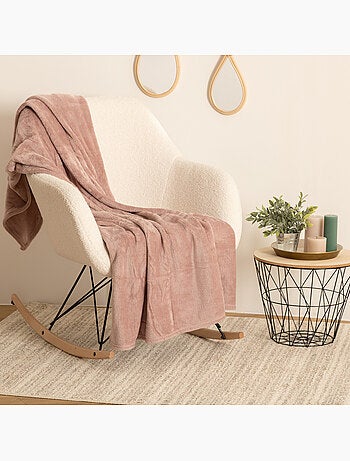 Plaid flanelle uni OLLIS