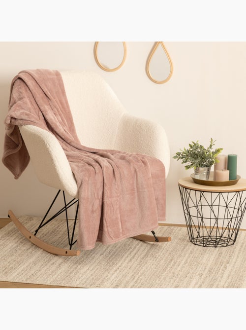 Plaid flanelle uni OLLIS - Kiabi