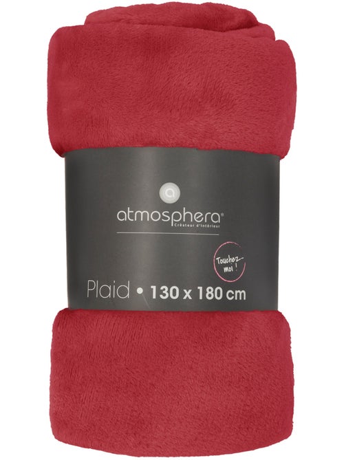 Plaid flanelle uni OLLIS - Kiabi Plaid flanelle uni OLLIS - Kiabi