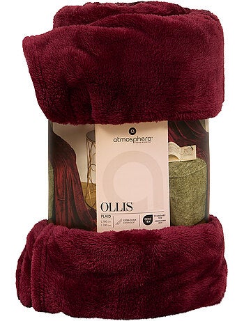 Plaid flanelle uni OLLIS