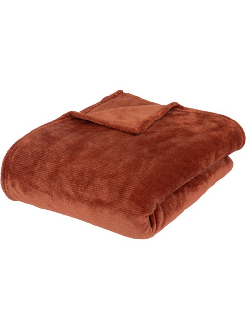 Plaid flanelle uni OLLIS - Kiabi