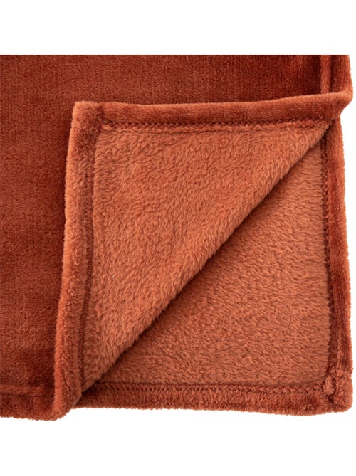 Plaid flanelle uni OLLIS - Kiabi