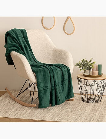 Plaid flanelle uni OLLIS