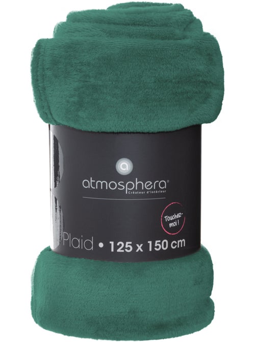 Plaid flanelle uni OLLIS - Kiabi Plaid flanelle uni OLLIS - Kiabi