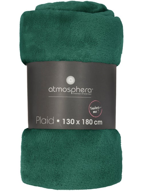 Plaid flanelle uni OLLIS - Kiabi Plaid flanelle uni OLLIS - Kiabi
