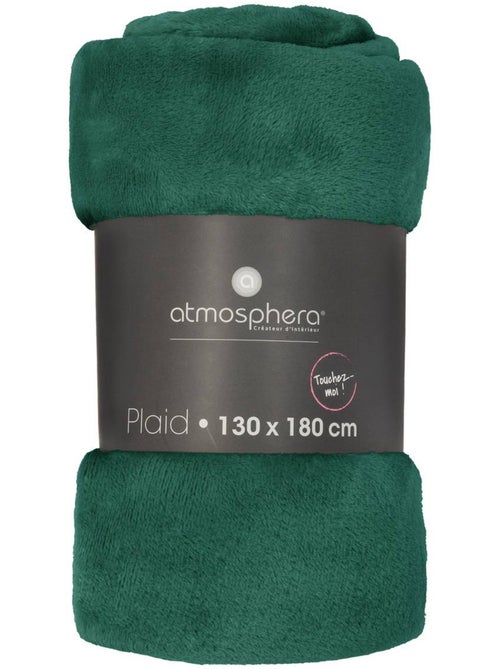 Plaid flanelle uni OLLIS - Kiabi
