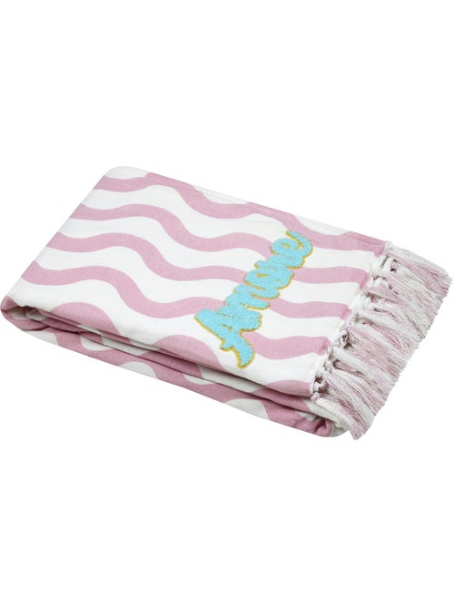 Plaid fouta vague "Amore" - Kiabi