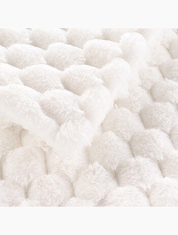 Plaid Frosty Imitation Fourrure / Sherpa