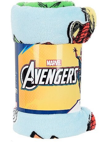 Plaid garçon avengers - licence officielle