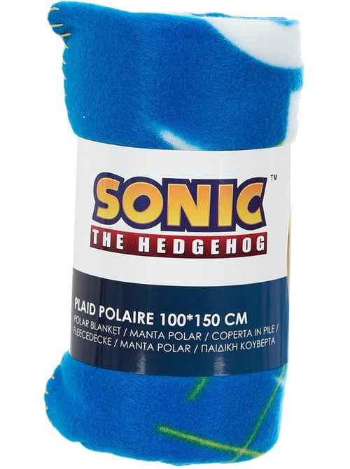 Plaid garçon sonic - licence officielle - Kiabi Plaid garçon sonic - licence officielle - Kiabi