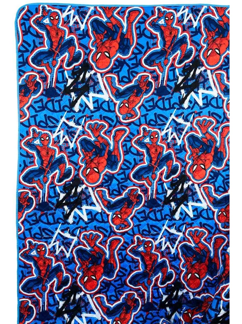 Plaid   garçon spiderman - licence officielle Rouge - Kiabi
