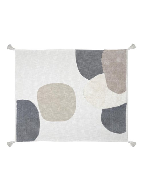 Plaid gaze de coton 125x150cm Collection Geometrique - Kiabi