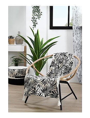 Plaid gaze de coton Collection Tiana