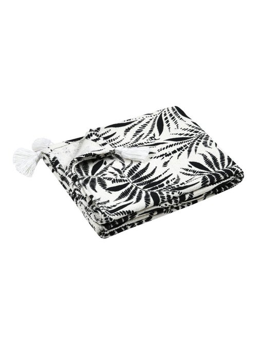 Plaid gaze de coton Collection Tiana - Kiabi