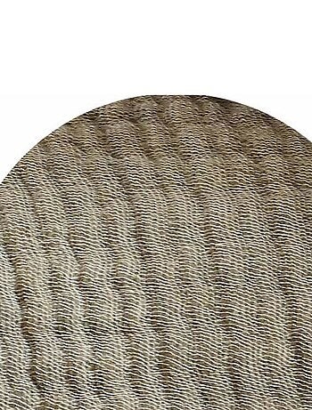 Plaid gaze de coton et laine ESTRELA