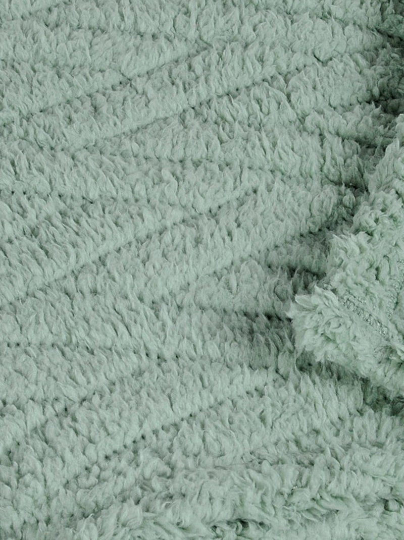 Plaid graphique et coloré Vert - Kiabi