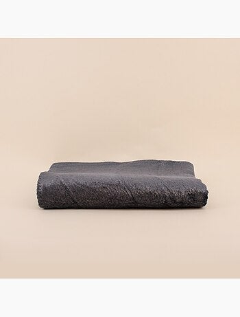 Plaid gris brillant 130x160cm