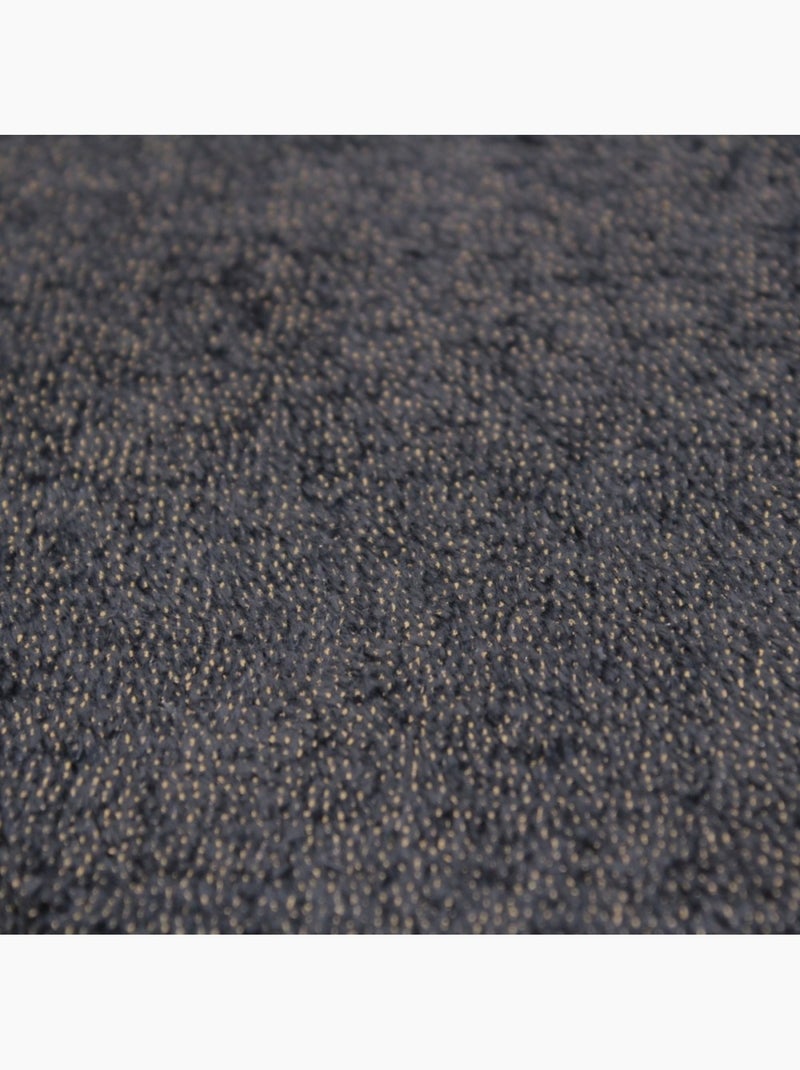 Plaid gris brillant 130x160cm Gris foncé - Kiabi