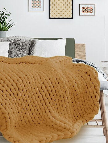 Plaid grosse maille CHUNKY