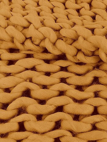 Plaid grosse maille CHUNKY