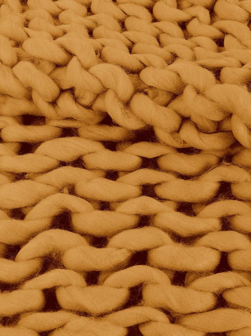 Plaid grosse maille CHUNKY - Kiabi
