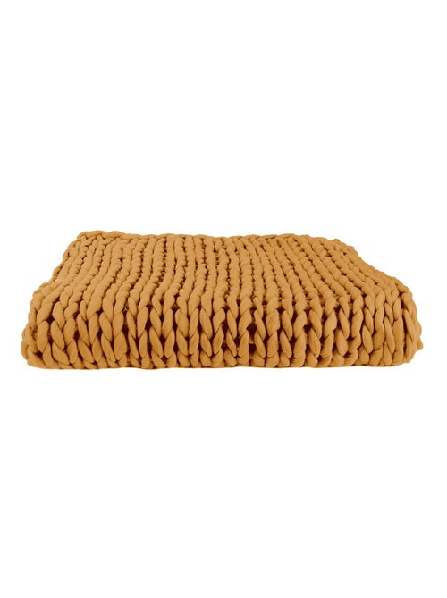 Plaid grosse maille CHUNKY - Kiabi