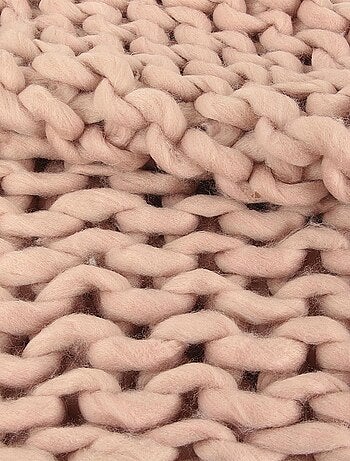 Plaid grosse maille CHUNKY