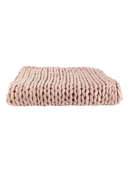 Plaid grosse maille Chunky - Kiabi