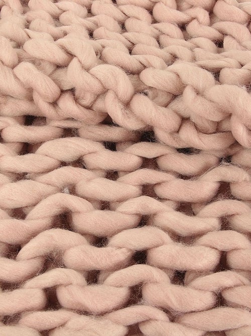 Plaid grosse maille Chunky - Kiabi