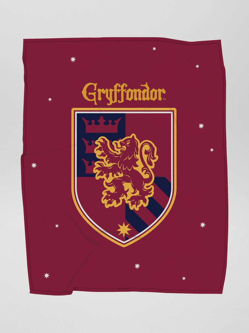 Plaid 'Harry Potter' Bordeaux - Kiabi