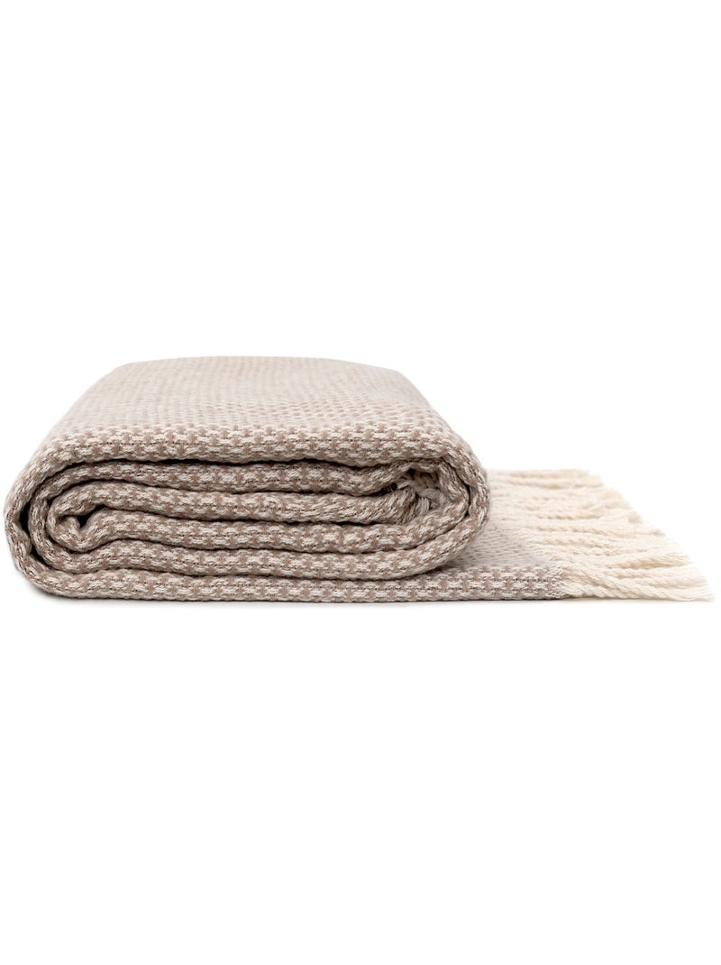 Plaid Haze "Happyfriday" Beige - Kiabi