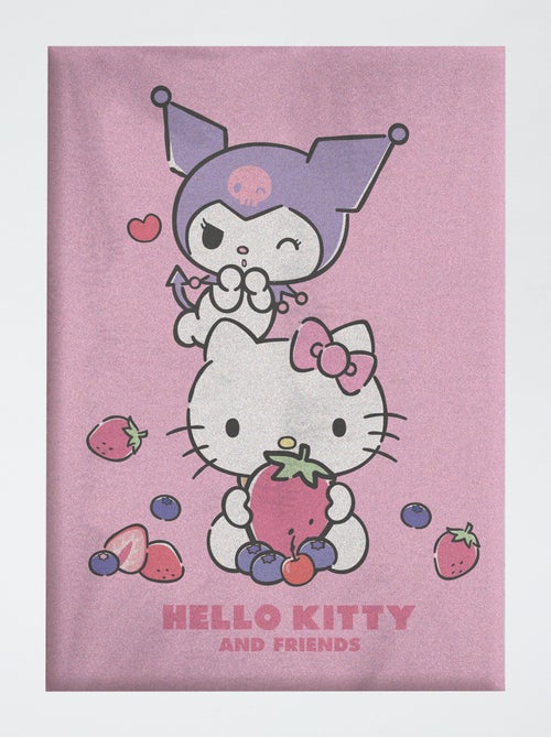 Plaid 'Hello Kitty' 100 x 140 cm - Kiabi Plaid 'Hello Kitty' 100 x 140 cm - Kiabi