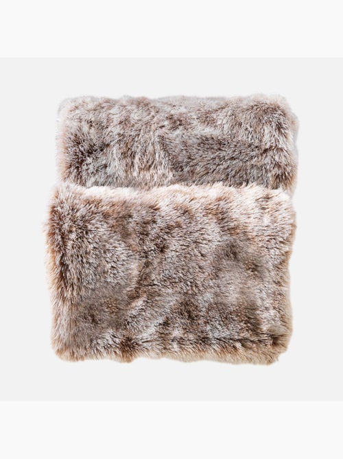 Plaid imitation fourrure antartic - Douceur D'intérieur - Kiabi