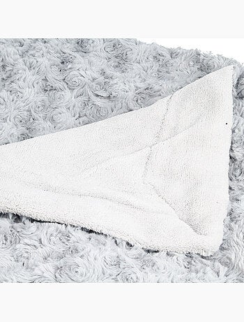 Plaid imitation fourrure BOUCLETTE