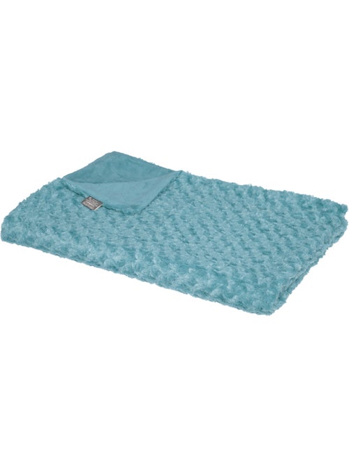 Plaid imitation fourrure BOUCLETTE - Kiabi