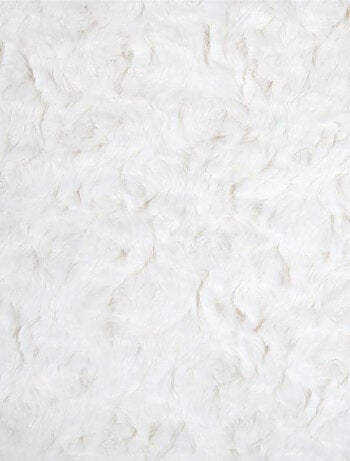 Plaid imitation fourrure chaud et moelleux