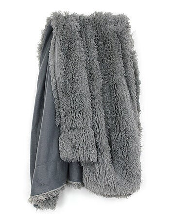 Plaid imitation fourrure LICIA