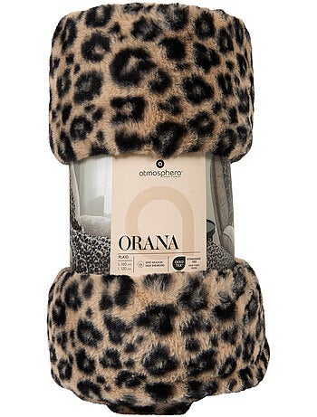 Plaid imitation fourrure ORANA