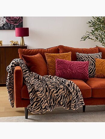 Plaid imitation fourrure ORANA