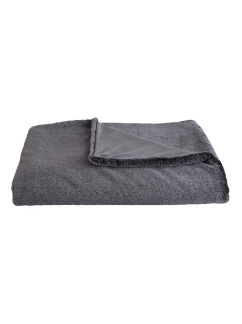 Plaid imitation fourrure polyester LOU - Kiabi