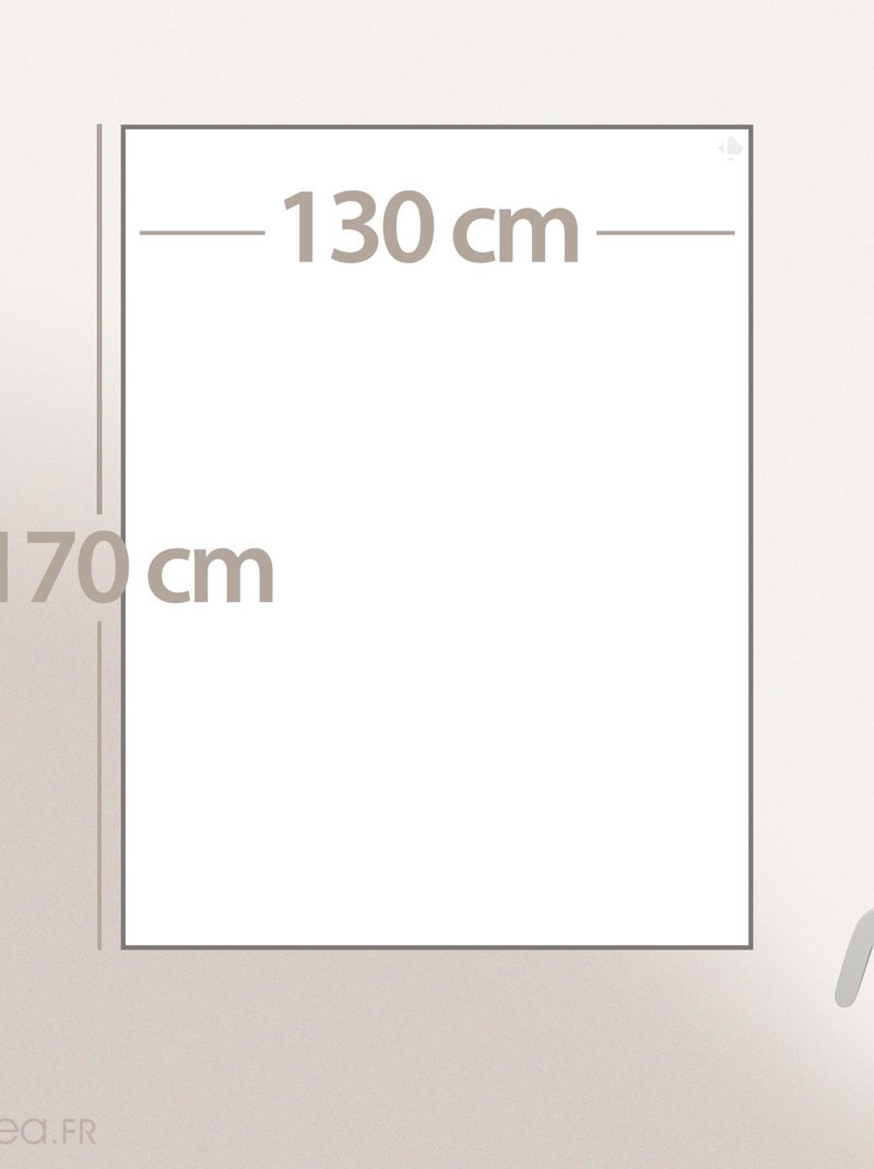 Plaid imitation fourrure polyester LOU Gris - Kiabi