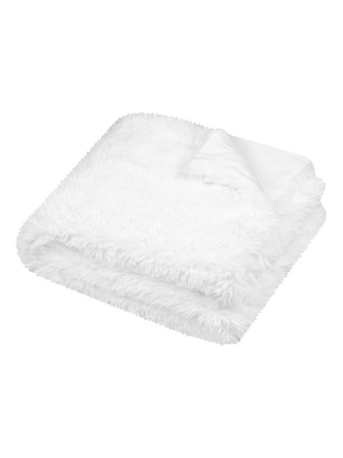 Plaid imitation fourrure ultra doux - Kiabi