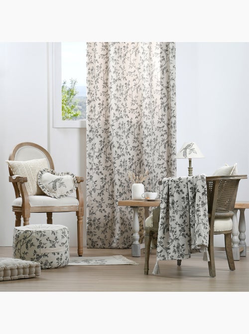 Plaid imprimé floral esprit campagne chic - Kiabi Plaid imprimé floral esprit campagne chic - Kiabi
