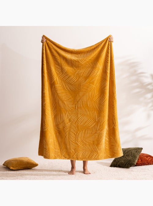 Plaid imprimé motifs tropicaux zoa - Kiabi