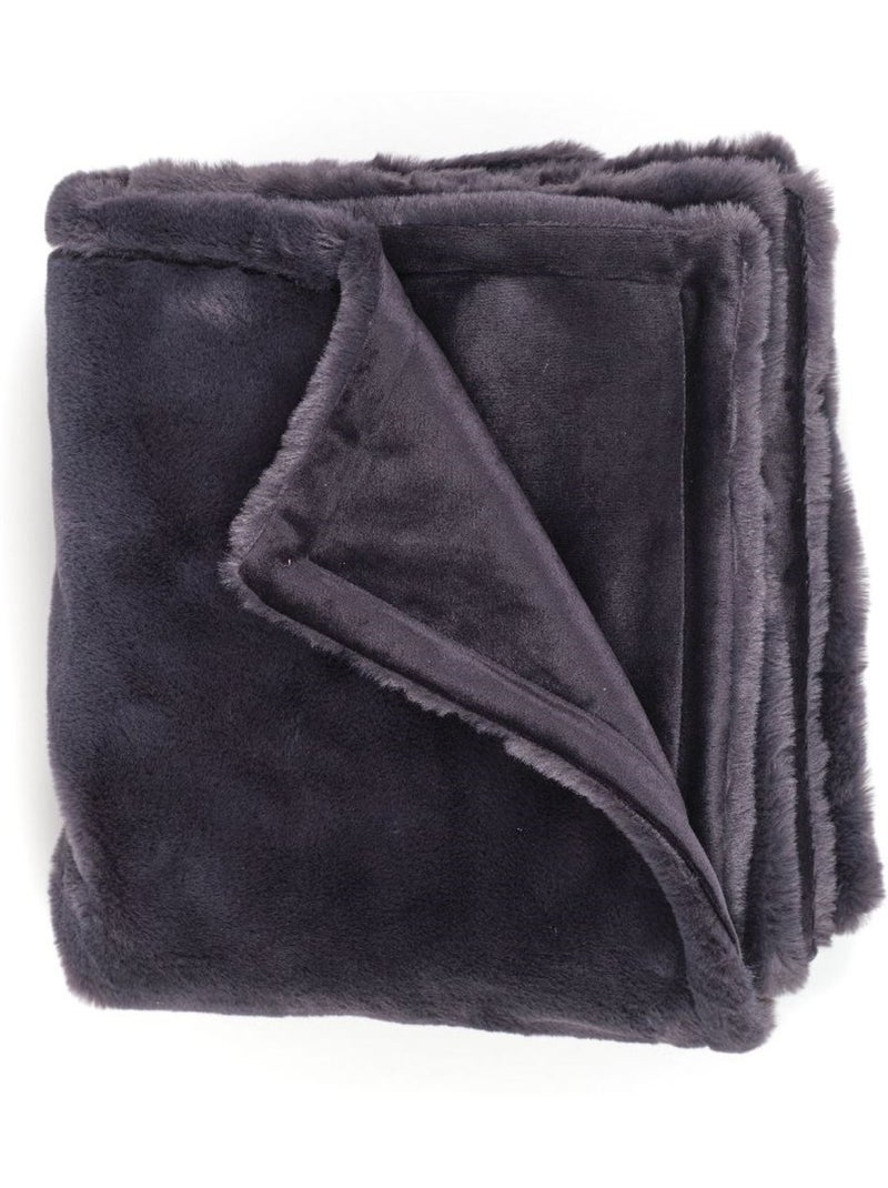 Plaid INDIES gris anthracite - Kiabi