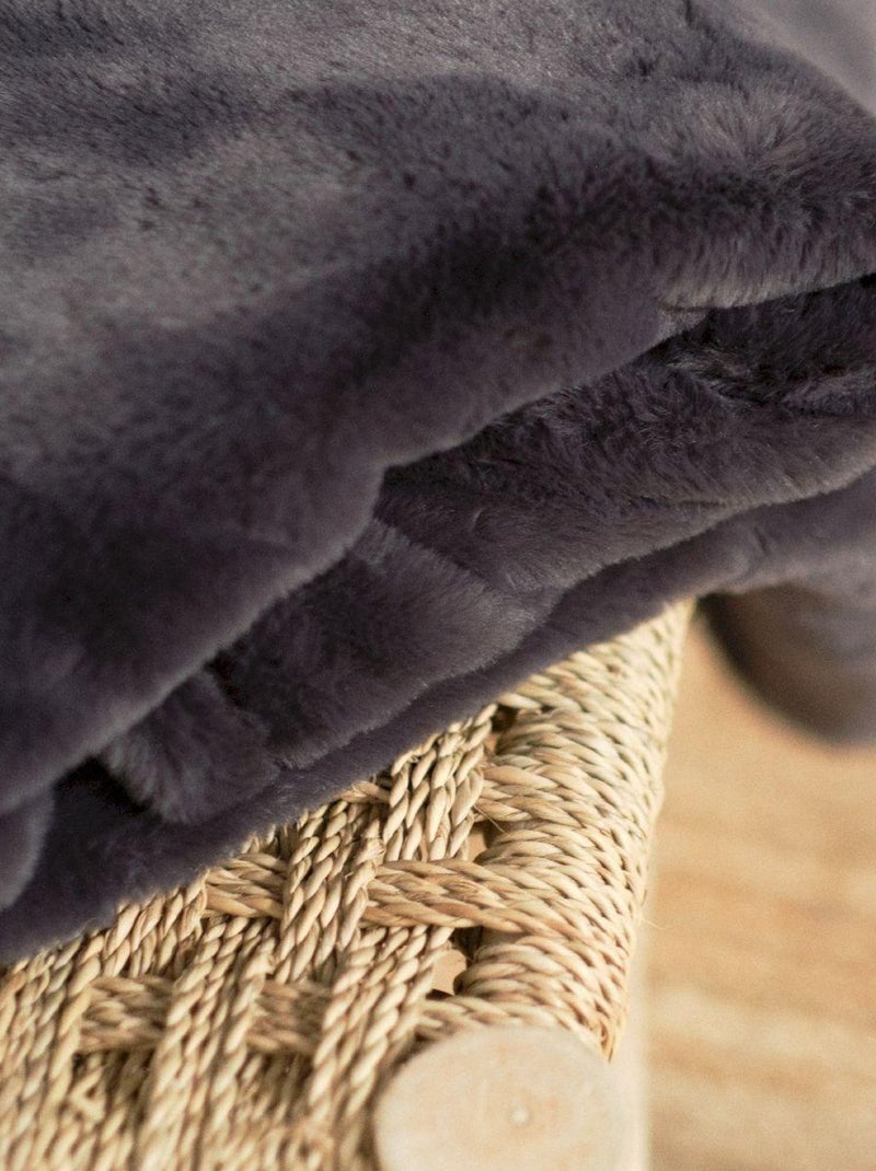 Plaid  'INDIES' 'TODAY' Gris - Kiabi