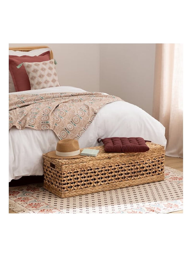 Plaid Jacquard Ikat Orange - Kiabi